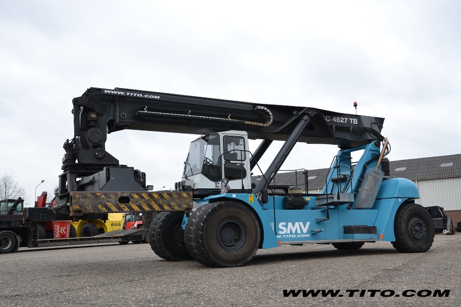 Used 45 ton reach stacker for sale