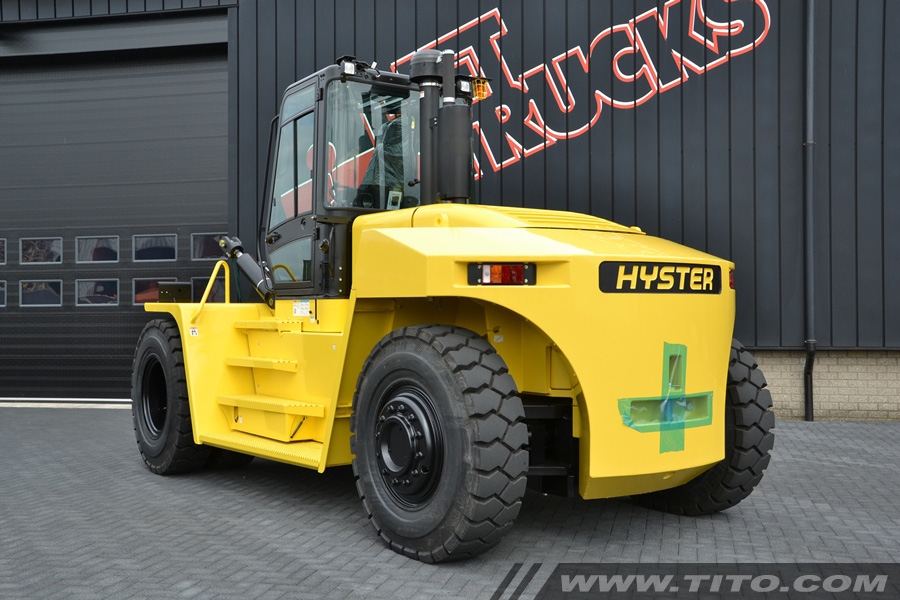 SOLD // 20 ton forklift Hyster H18XM-12 Upgraded