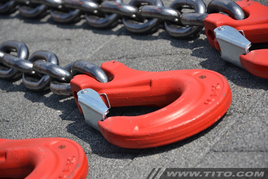 50 ton lifting chains for reach stackers