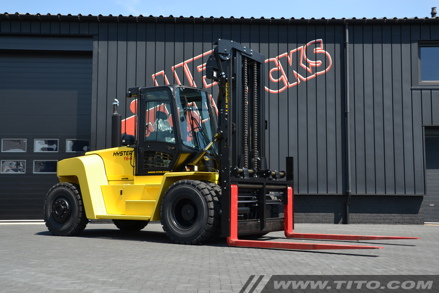 Reachstackers Big Forklifts Tito Lifttrucks Hyster H16xm 6 Advance