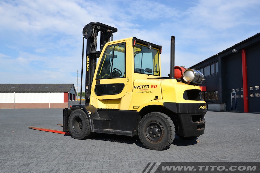 Hyster H6.0FT used 6 ton LPG forklift