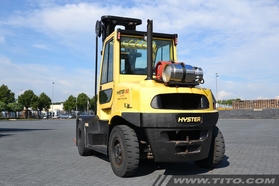 Hyster H6.0FT used 6 ton LPG forklift