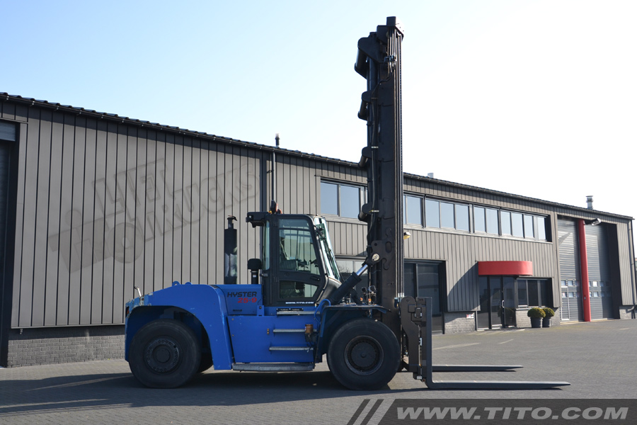 Reachstackers Big Forklifts Tito Lifttrucks Hyster H25xms 9