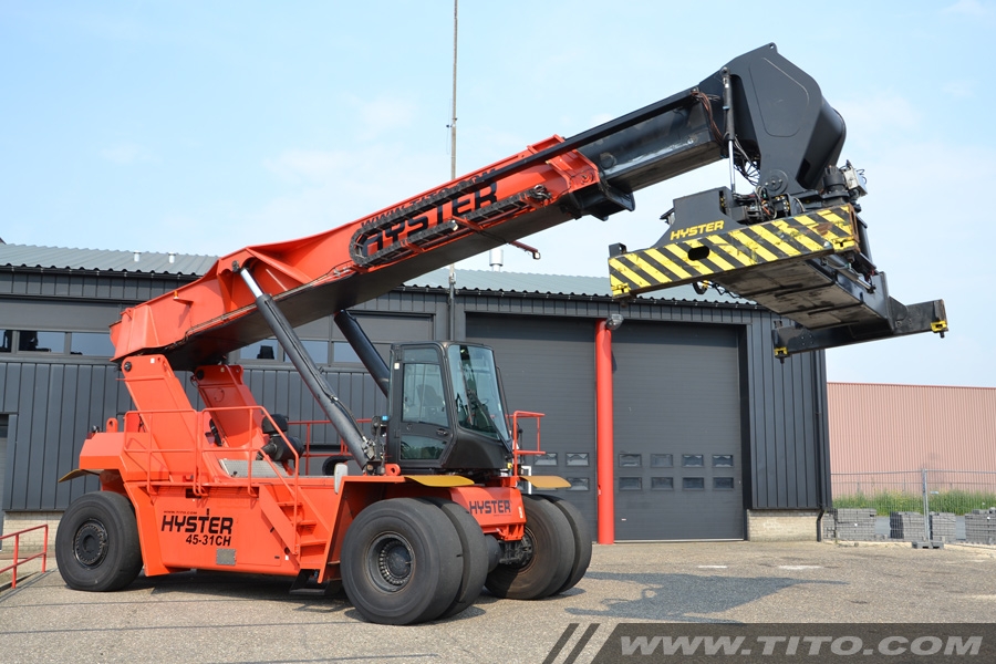 Hyster RS45-31CH reach stacker | Tito Lifttrucks BV