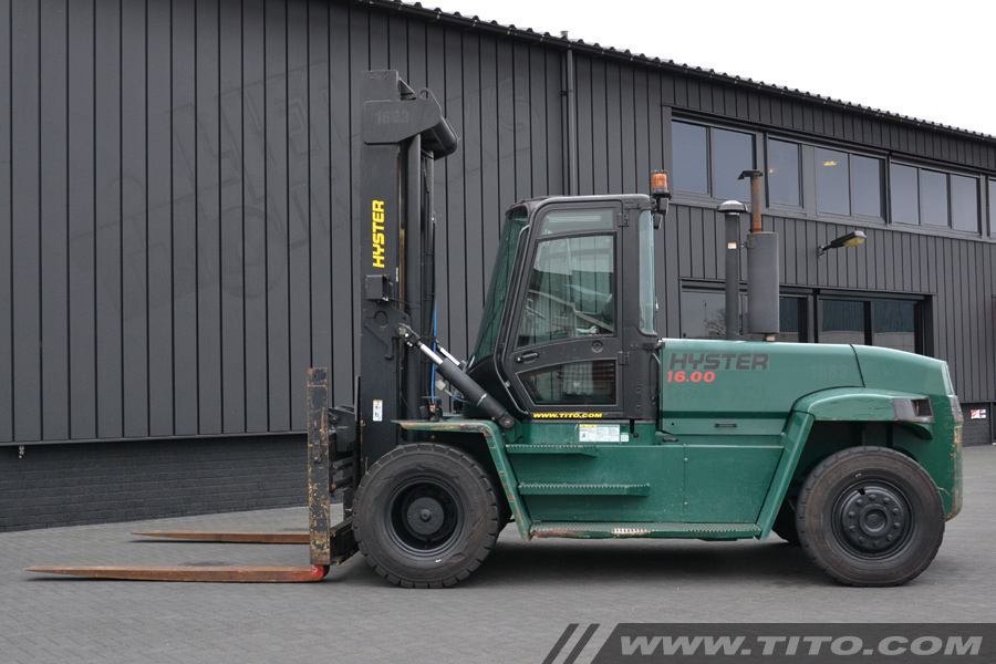 Reachstackers Big Forklifts Tito Lifttrucks Hyster H16 00xm 6