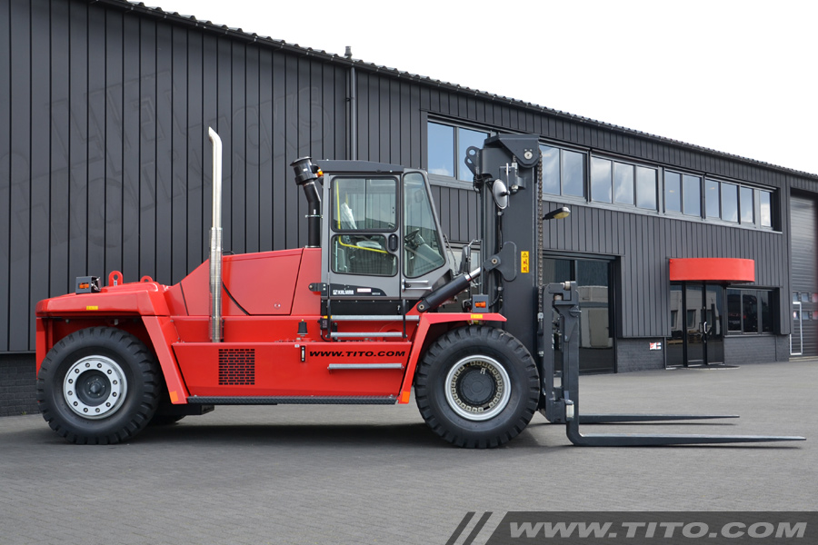 Reachstackers Big Forklifts Tito Lifttrucks Kalmar Dcf250 12lb