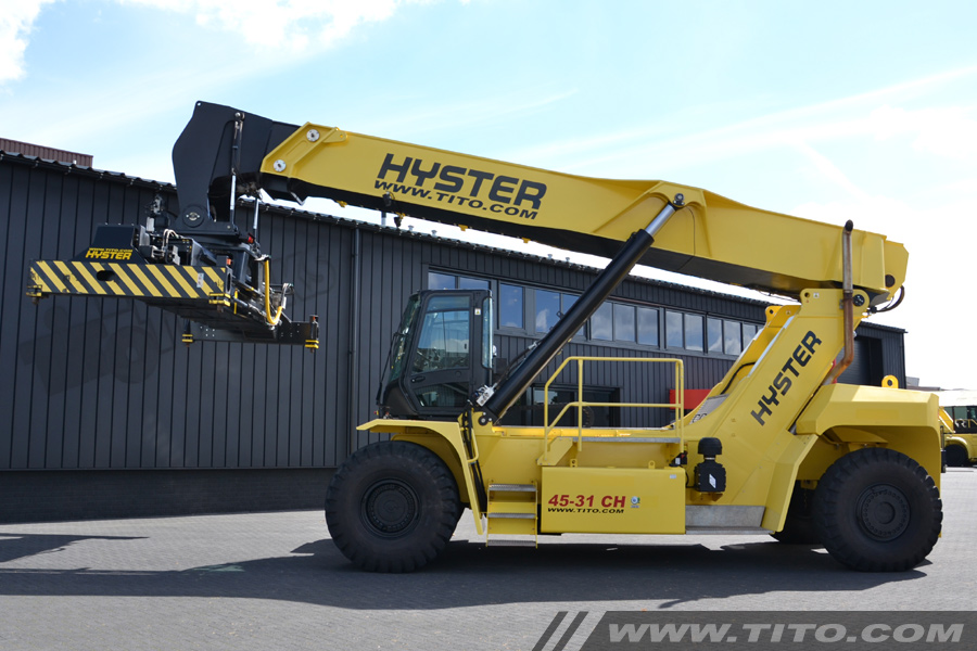 Reachstackers Big Forklifts Tito Lifttrucks Hyster Reach Stacker