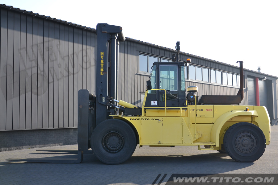 Reachstackers Big Forklifts Tito Lifttrucks Hyster H28 00f