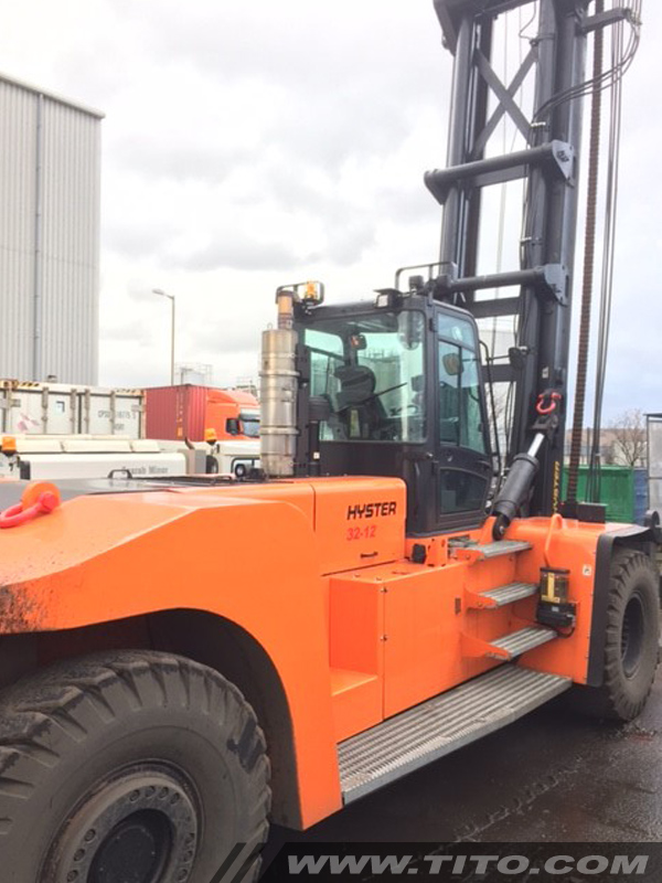 SOLD // Used 32 ton forklift for sale