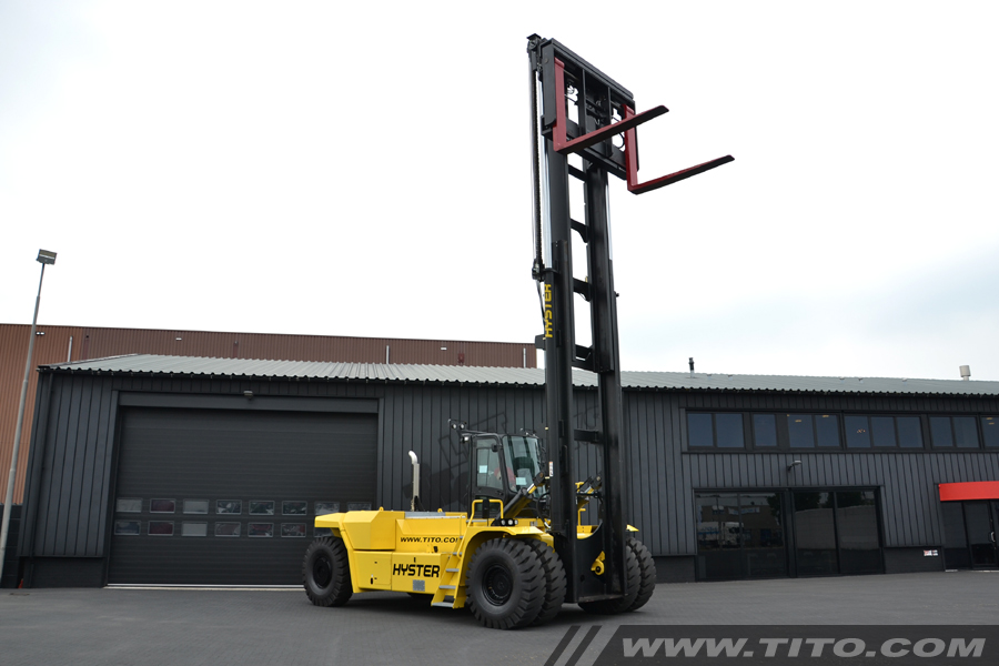 Reachstackers Big Forklifts Tito Lifttrucks Hyster H40xm 12